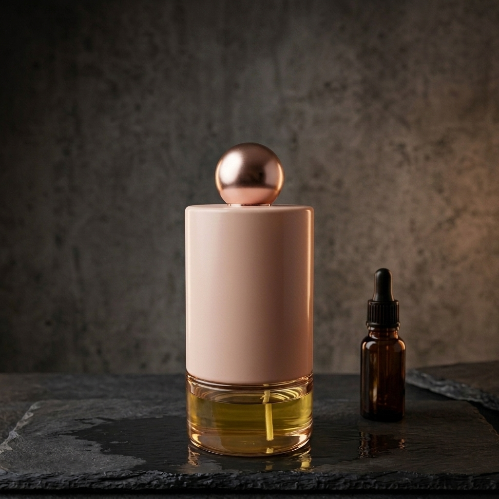 Siweiyi cold-air mist car nebulizer, photorealistic dark-premium packshot